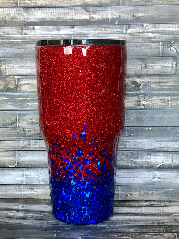 Chunky Glitter Ombre Tumblers