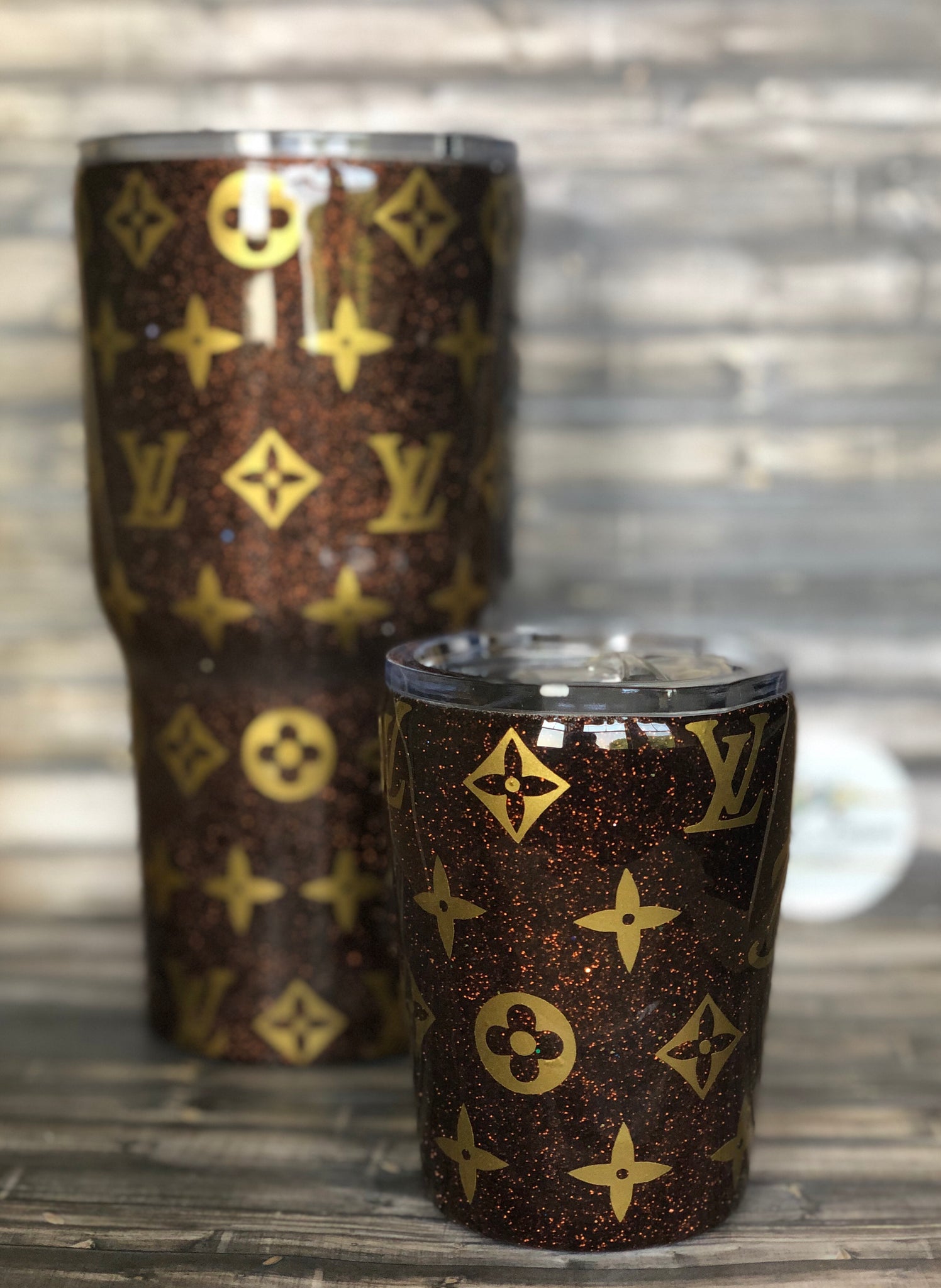 Louis Vuitton LV Glitter Tumbler, Personalized Yeti Glitter Tumbler, Yeti  Tumbler, Custom Yeti…