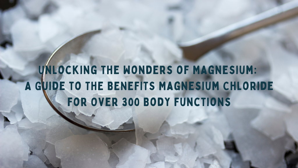 Escamas de cloruro de magnesio | Beneficios de la publicación de blog de magnesio | Boticario ruiseñor
