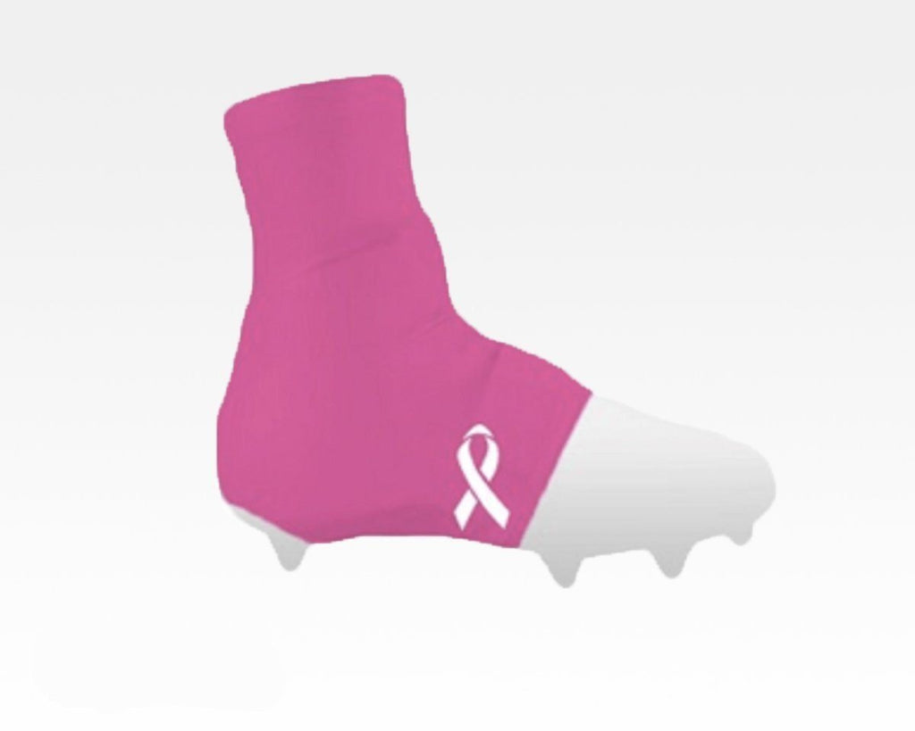 pink football cleats