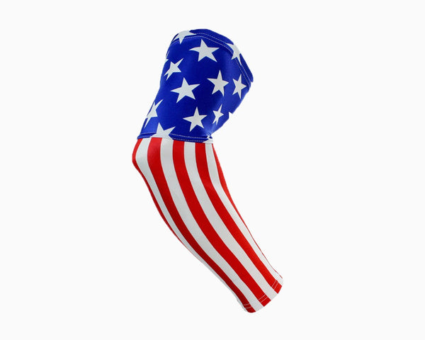USA American Flag Arm Sleeve, Made in the USA | Custom Sports Sleeves