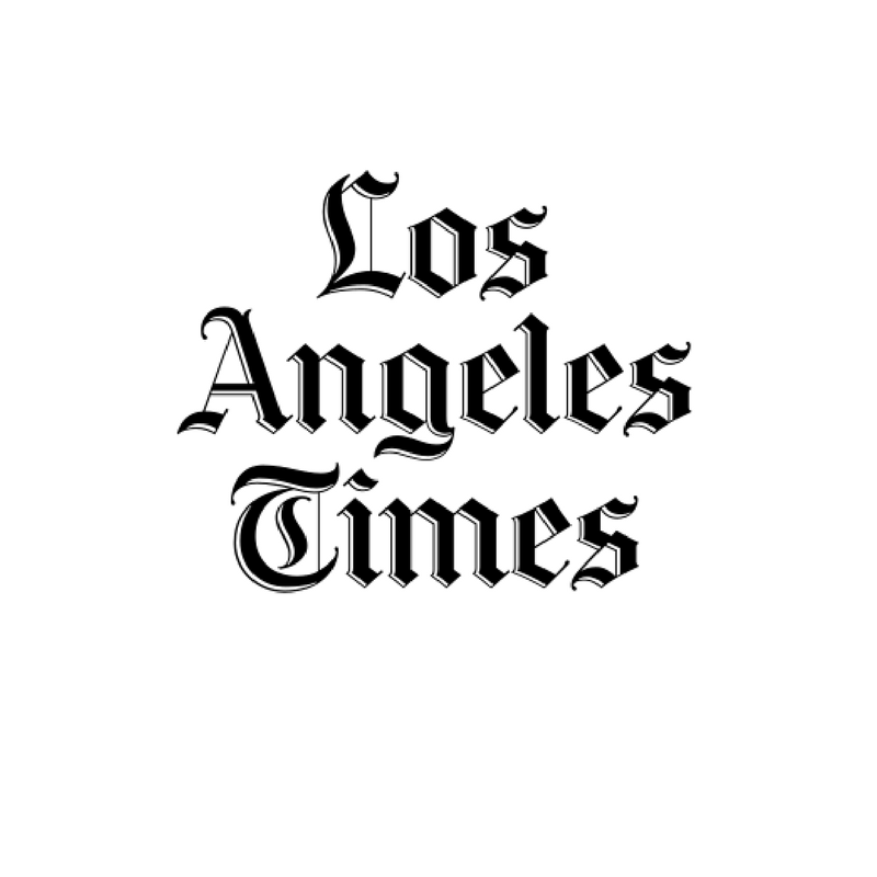 Los Angeles Times Logo White Png