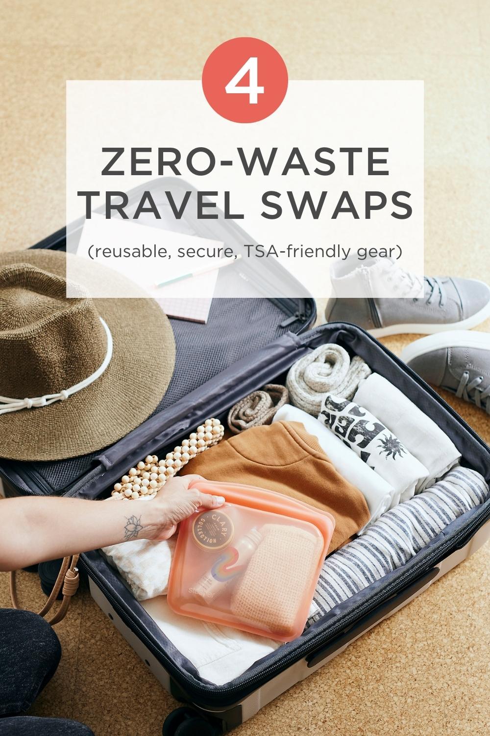 4 easy zero-waste travel swaps