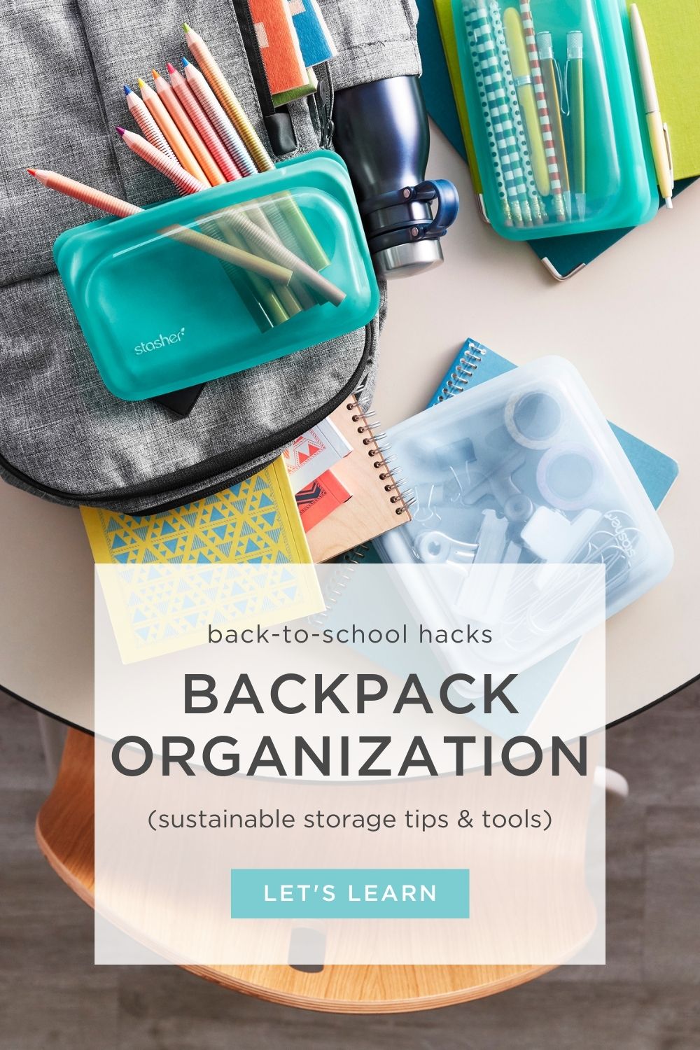 Backpack Organization Tips & Tools with Stasher