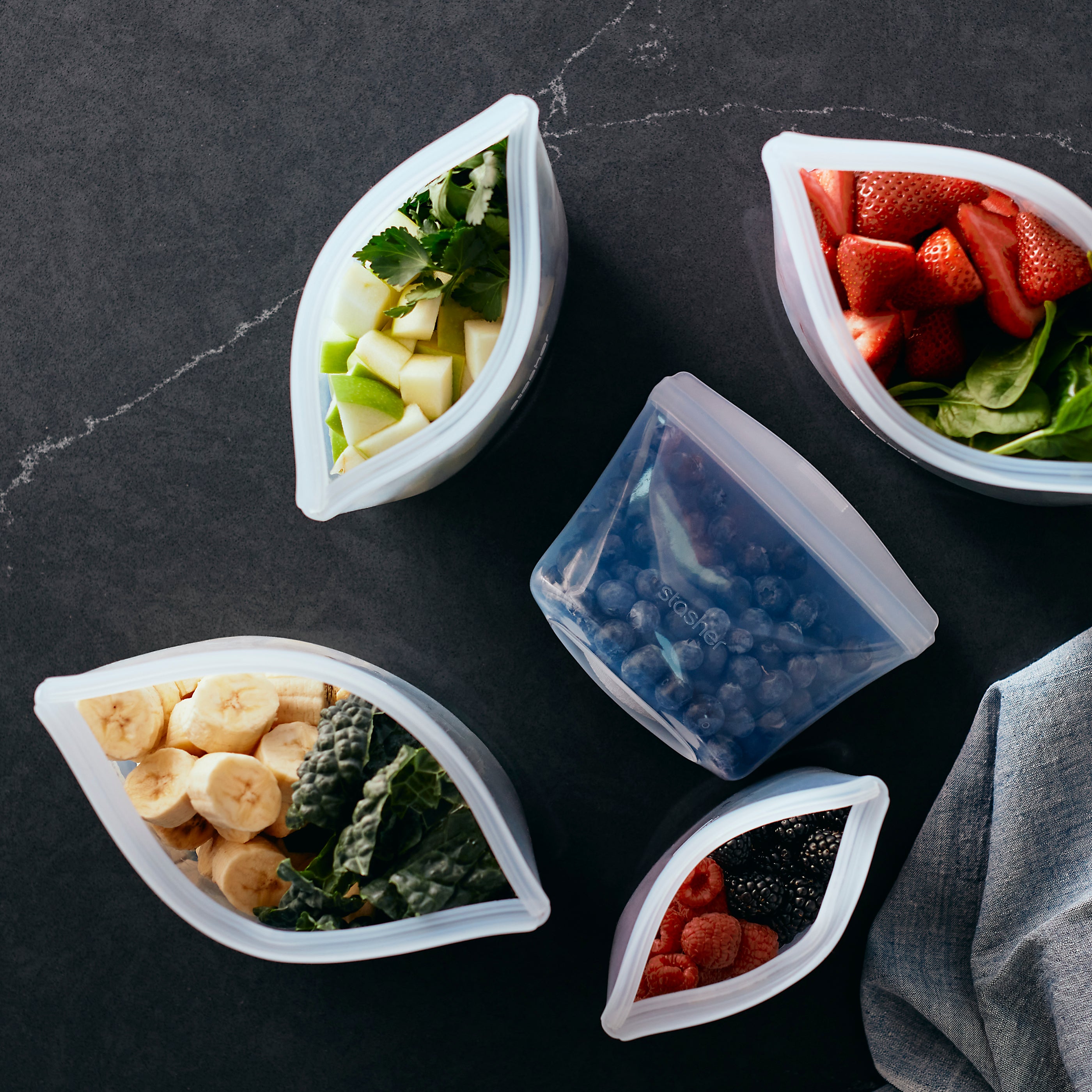 Healthy smoothie packs for school