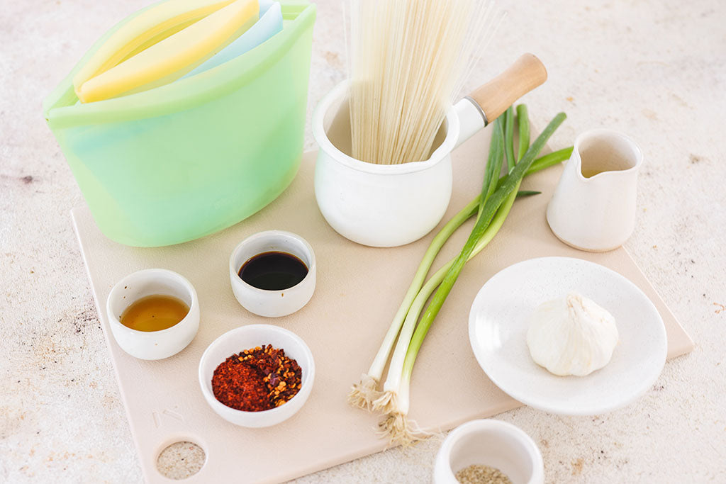 Garlic Chili Oil Noodles Recipe Ingredients