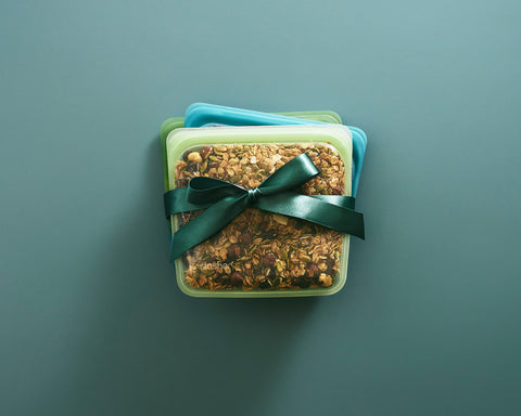 DIY Granola Gifts Wrapped in Stasher Bags