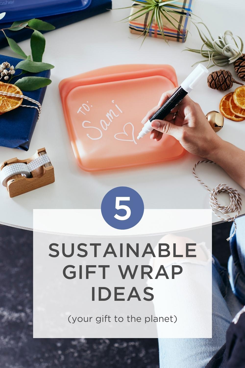 Sustainable Zero Waste Gift Wrap Ideas