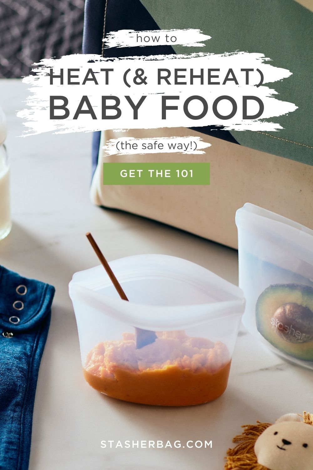 How to freeze baby food at home