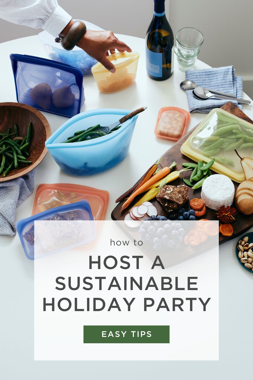 Tips for Hosting Sustainable Thanksgiving & Christmas Parties