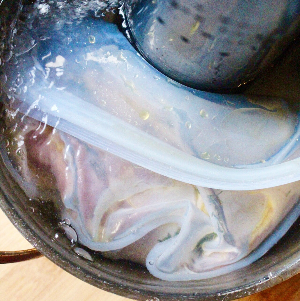 sous vide chicken with stasher bag