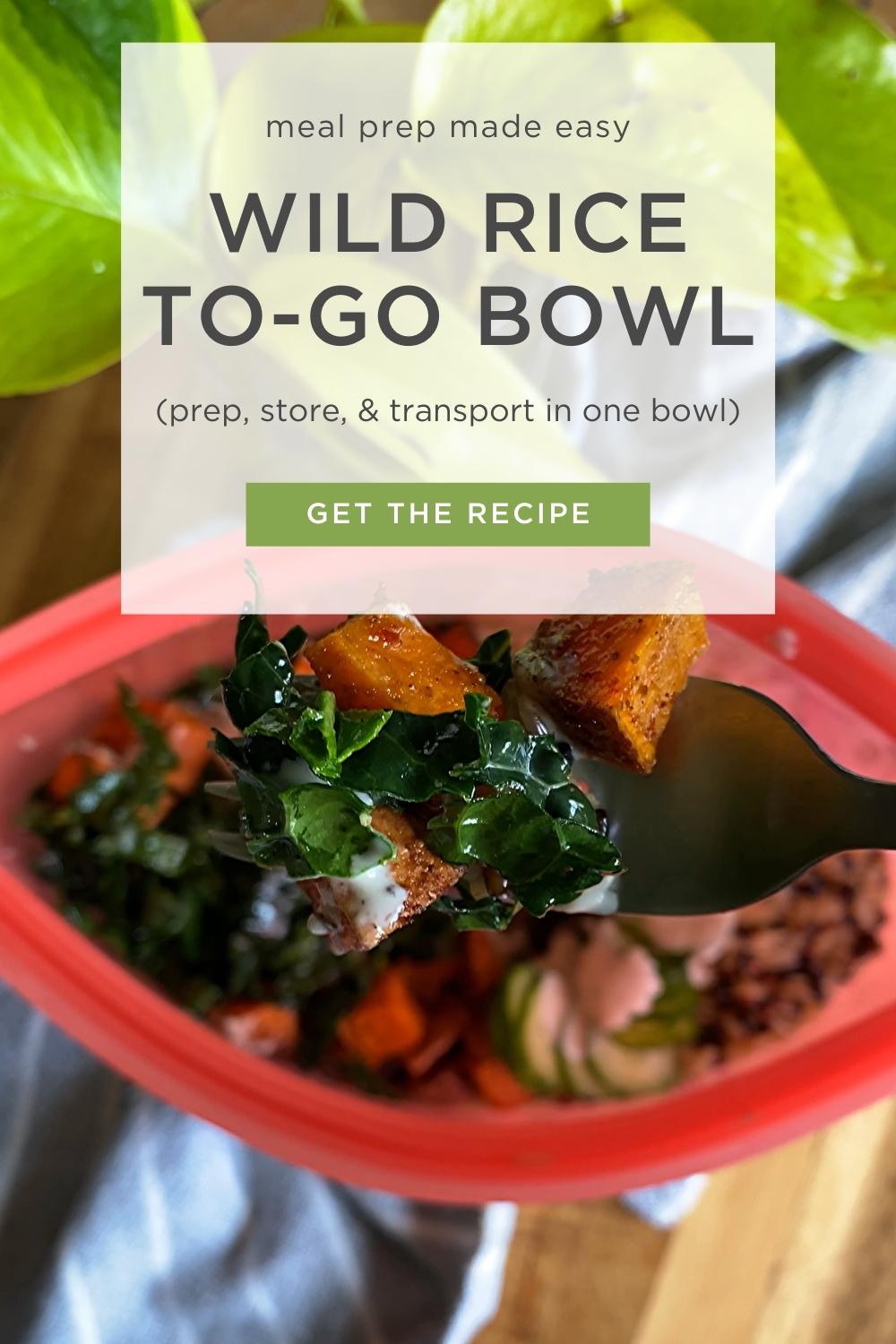 Wild Rice To-Go Bowl