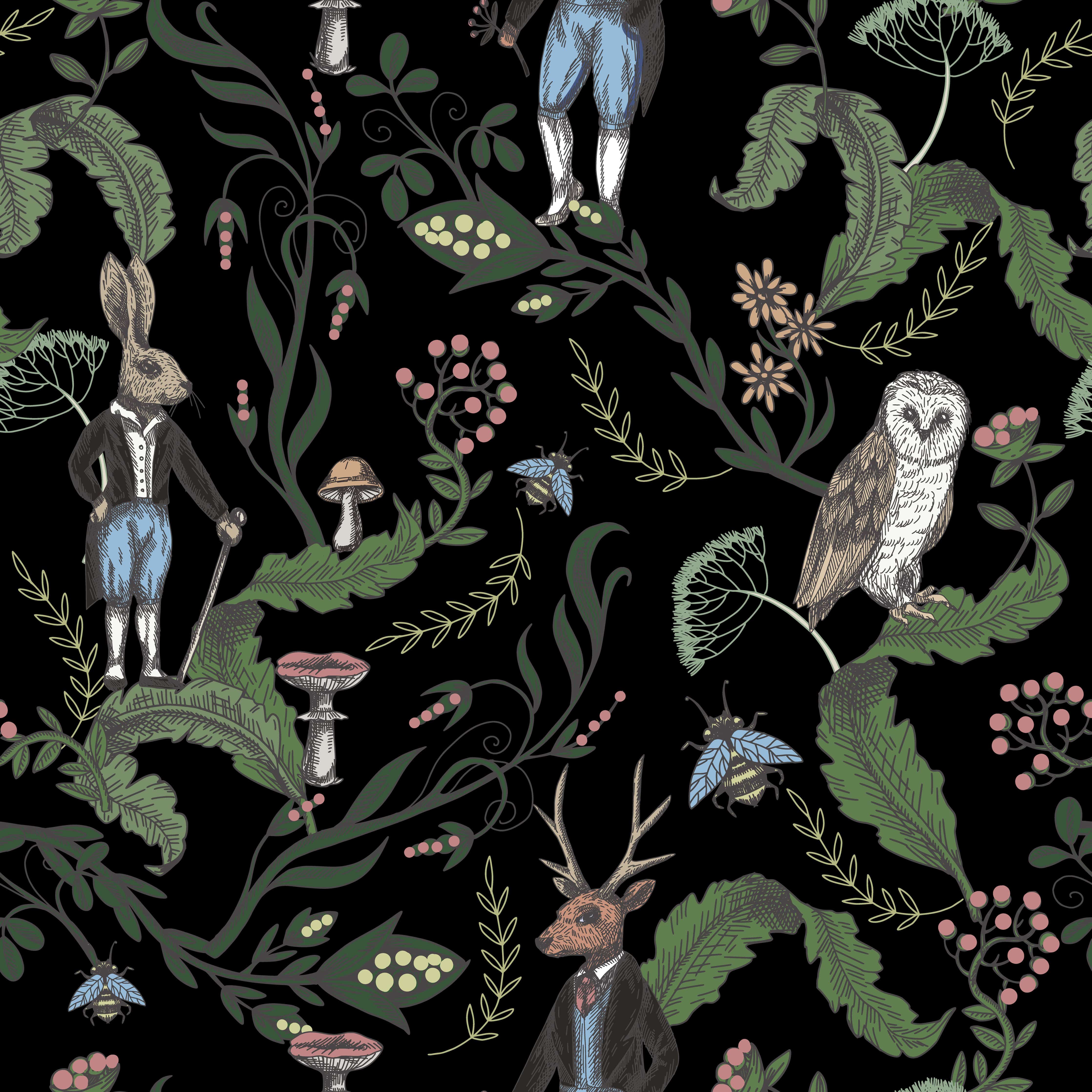 46 Woodland Animals Wallpaper  WallpaperSafari