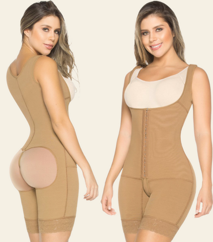 Marena Reinforced Girdle with Layered Panels - Short Length