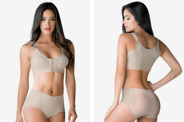 Shapewear & Fajas-The Best Faja Fresh and Light Short Bodysuit Strapless  Open-Bust Buttocks Enhancer-Fajas 