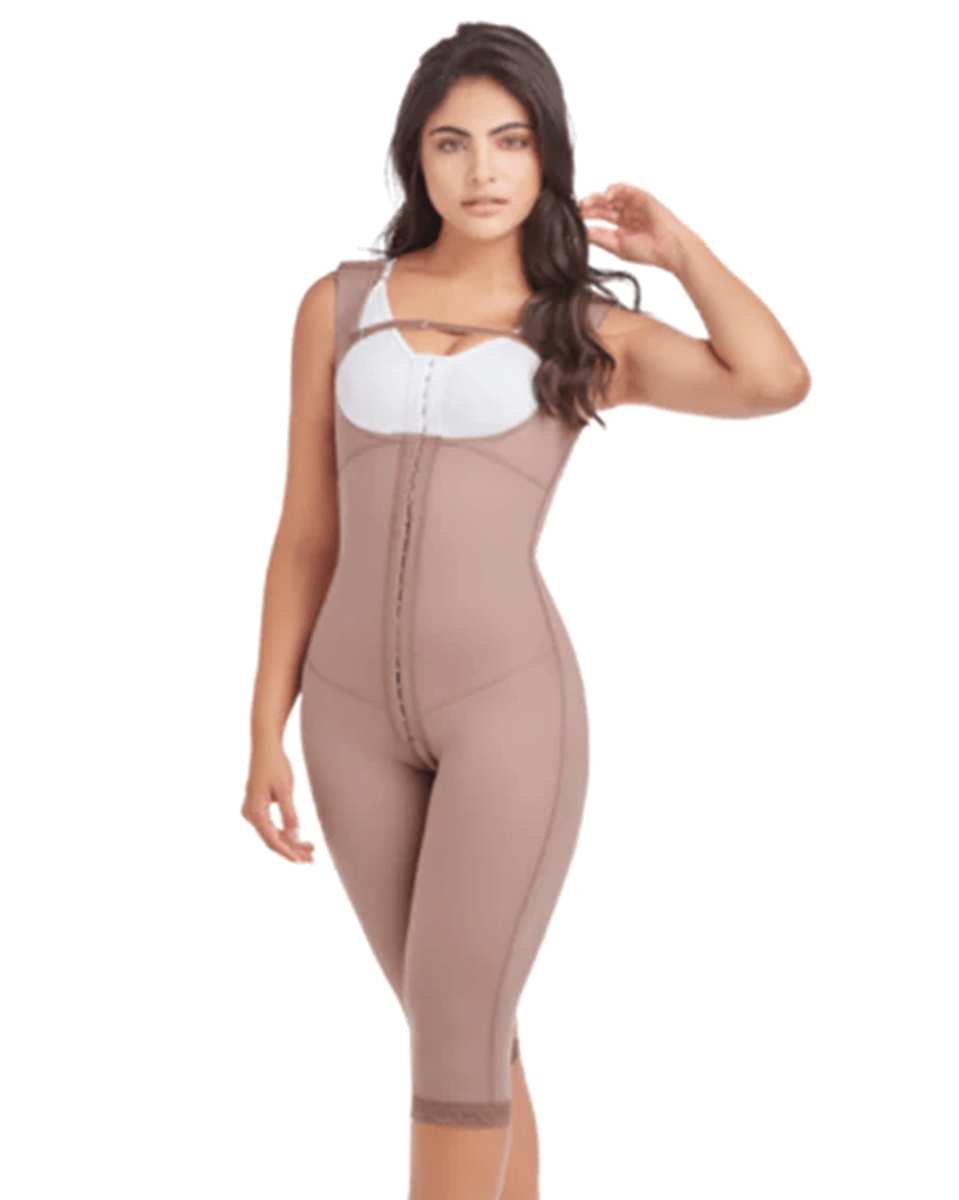 Delie Fajas High Compression Girdle To The Knee With Straps