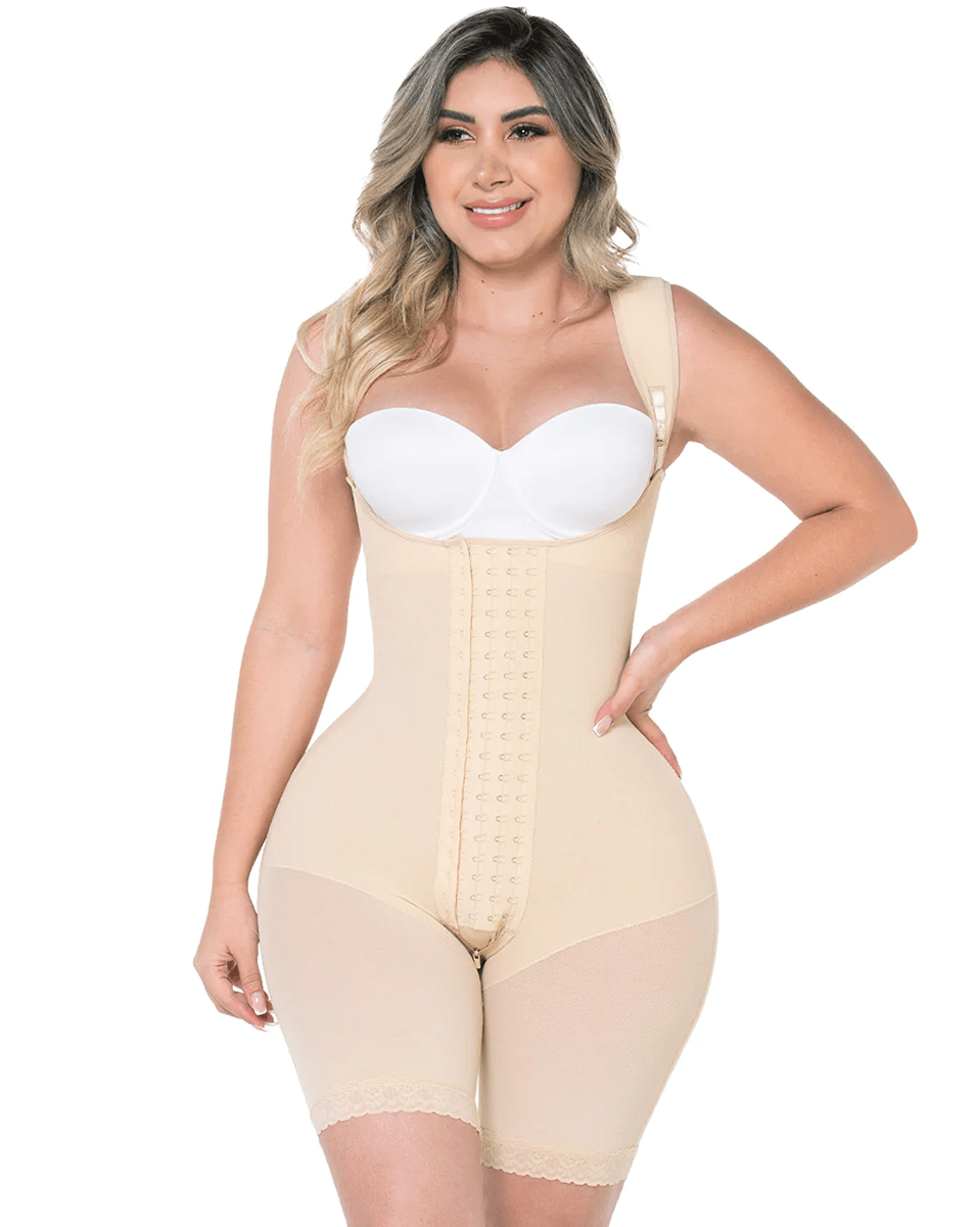 M&D 0074 Slimming Firm Full Body Shaper for Women  Fajas Colombianas Beige  : : Clothing, Shoes & Accessories