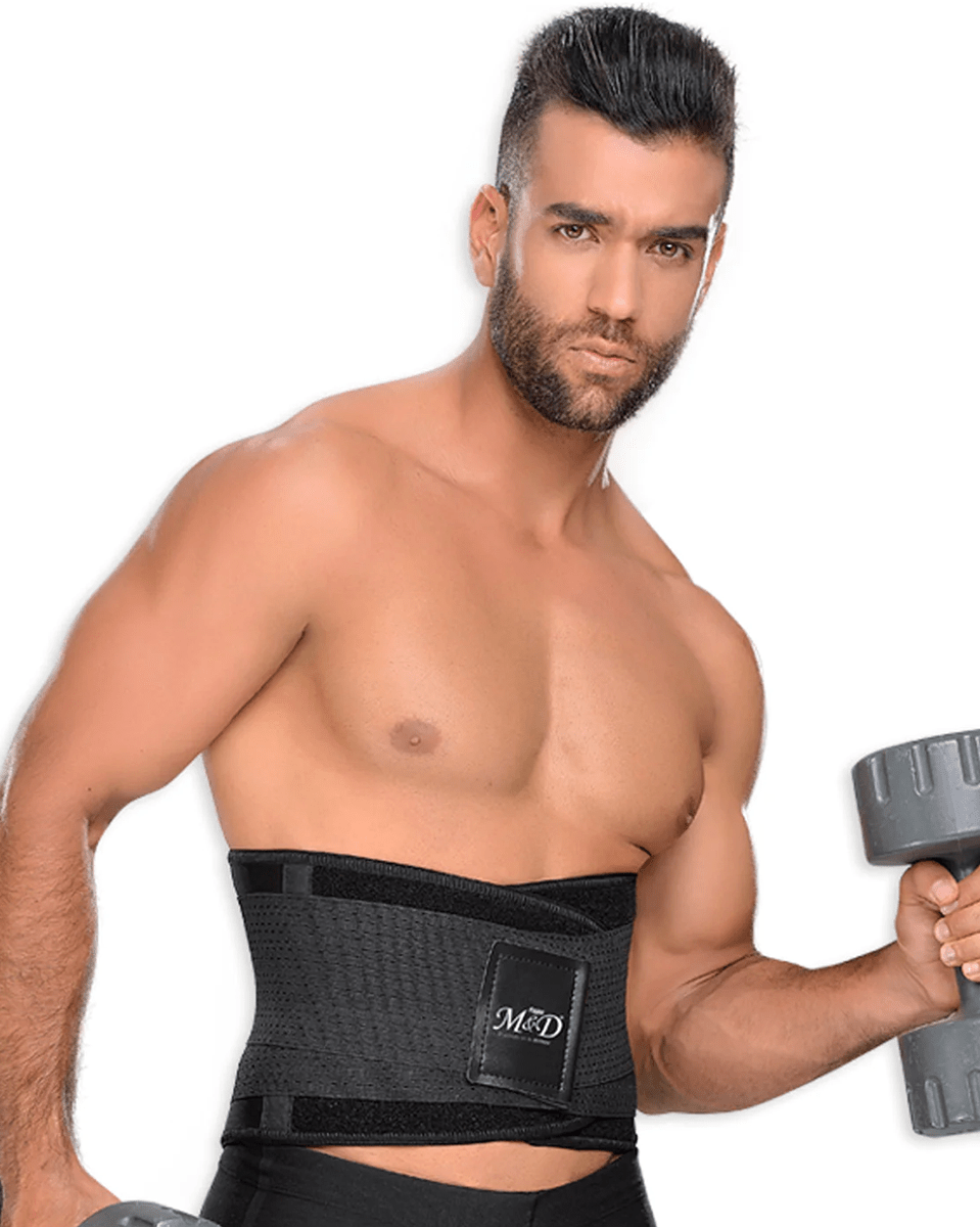 Fajas M&D Waist Trainer Belt Neoprene Sweat Wrap –