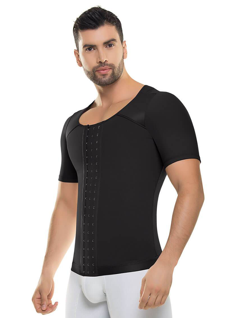 Diane & Geordi Men's Upper Body Shaper Tank Top Fajas Colombianas para  Hombres 6 Pack