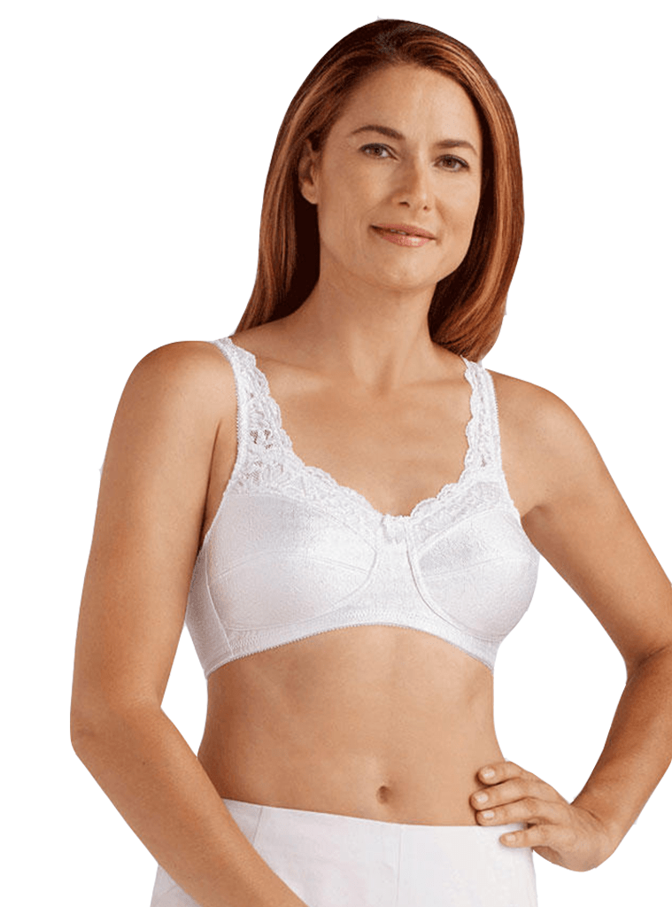 Lipoelastic PI Active Variant - Post-Op Bra - Seamless Cotton Cups And  Front Adjustable Hook And Eye Fastening