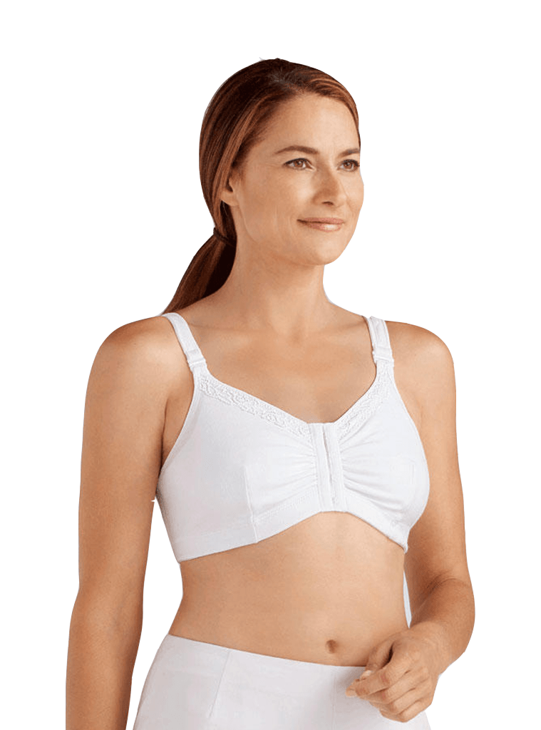Innovative post-surgery seamless compression bra - Prewashed and packaged  from Amoena