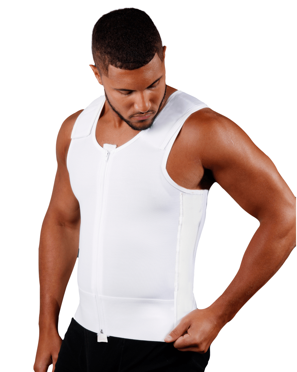 Shaperluv Male Shaper Tank, Shaperluv Body Shaper Shirt, Male Shaper Tank,  Men Body Shaper Abs Slim Tank Top Undershirt (X-Large, Black+White) :  : Clothing, Shoes & Accessories
