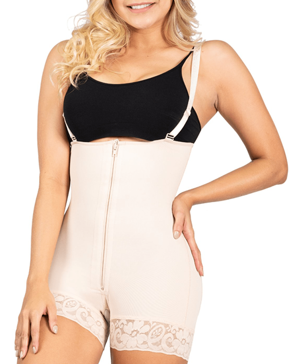 Fajas Sonryse Colombian Built in Bra Tummy Control Shapewear for