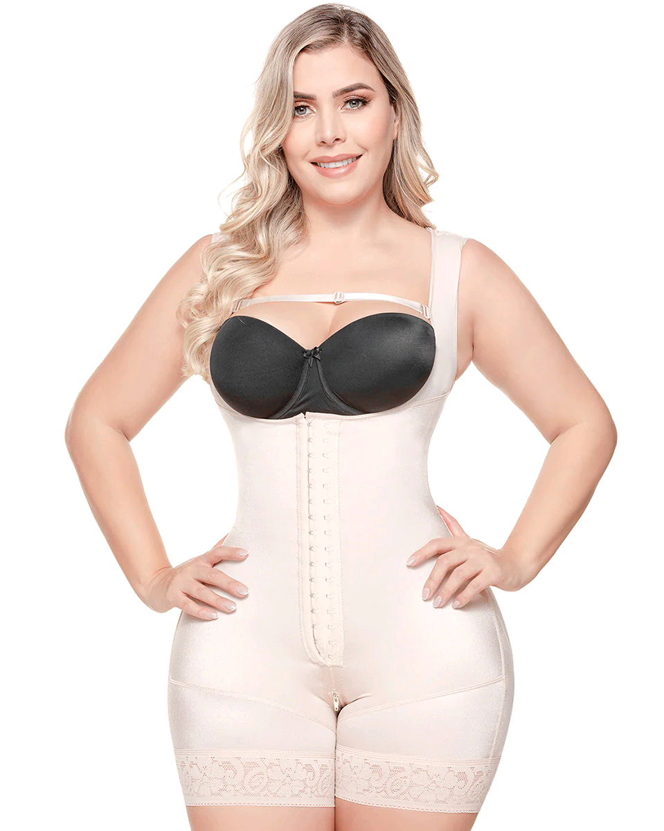 Sonryse SP33NC Short Faja Colombiana Shapewear for Women | Everyday Use &  Dress Nightout Girdle | Ult