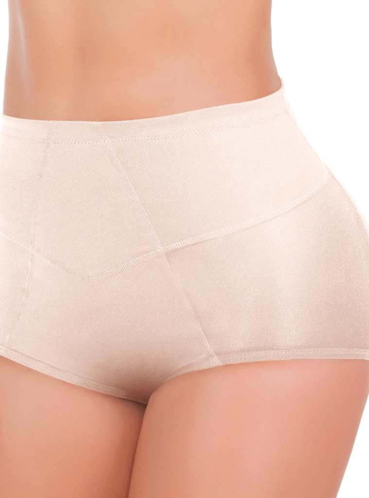 Guitar Shape Colombian Faja UpLady 6198, Butt Lifter Tummy Control High Waisted  Mid Thigh Shaper Shorts