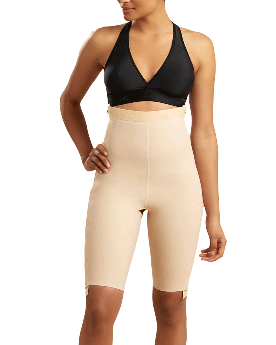 Marena High-waist Girdle With Separating Zippers - Short Length –