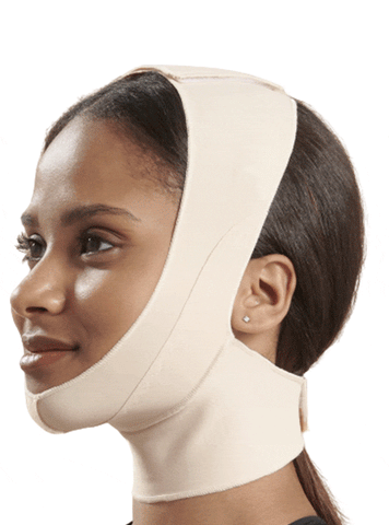 Caromed Face Lift Bandage | Face Lift Compression Mask | Angelmed