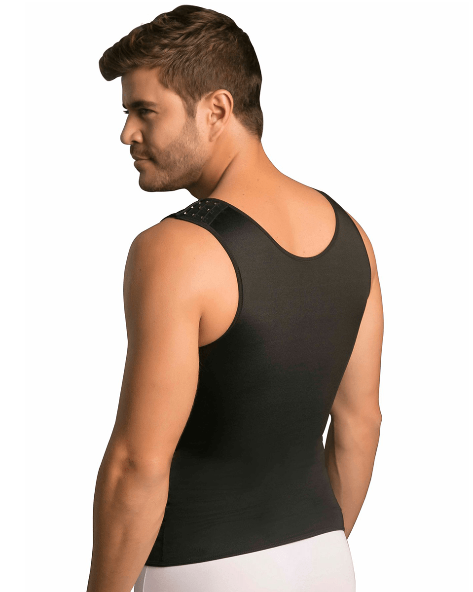 Mens Shaper Vest Shirt Camiseta Control Compression Faja Para