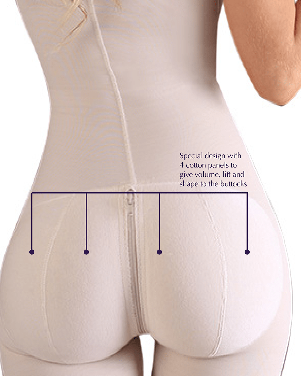 Siluet Lipo Compression Garment Post-Op Shapewear with sleeves ...