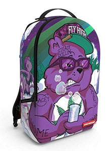 sprayground backpack purple