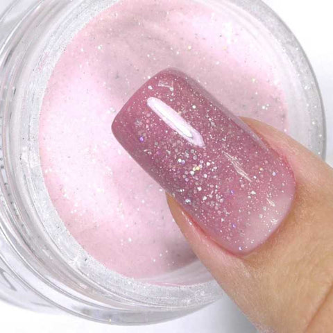 How to Apply Chunky Glitters Dip Powder – ROSSI Nails