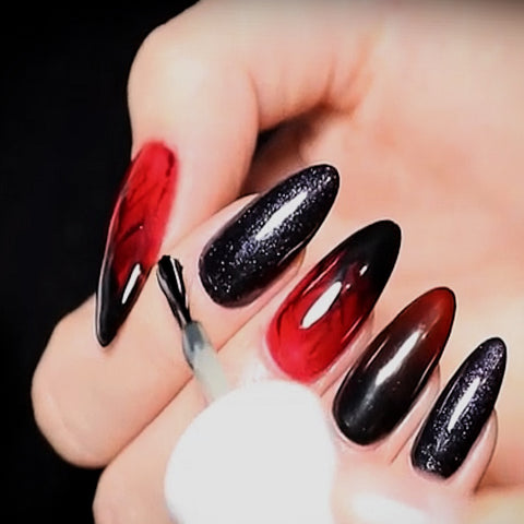 Rossi Nails Gel Halloween Manicure