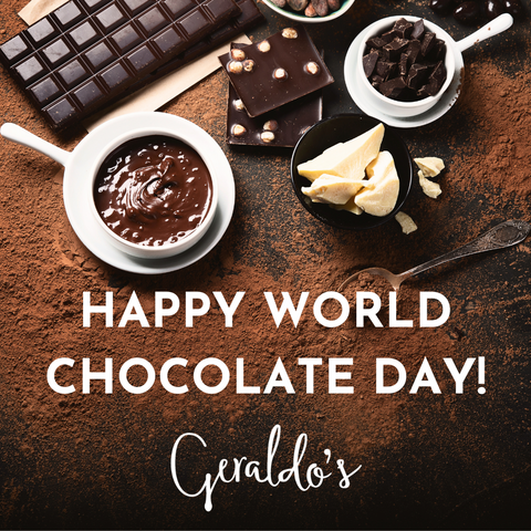 Happy World Chocolate Day from Geraldo's