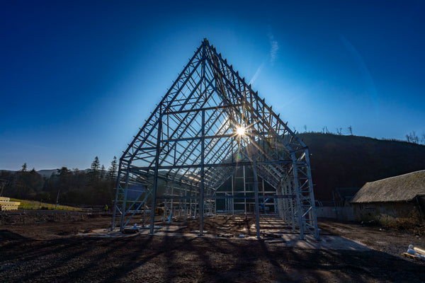 Ardgowan Distillery Under Construction