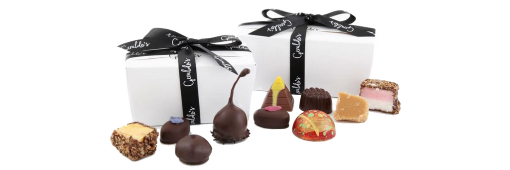 Handmade Chocolates in a Ballotin Gift Box