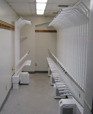 lliams Direct Dryers’ boot and glove dryers at a fire station