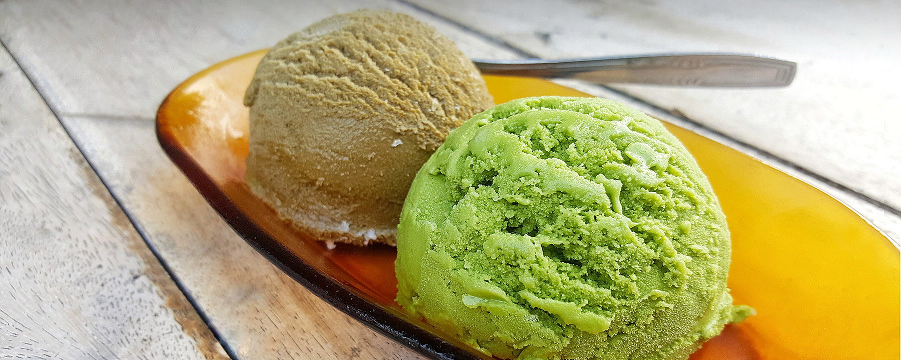 So Simple So Fancy Matcha Hojicha Ice Cream Tarani Natural