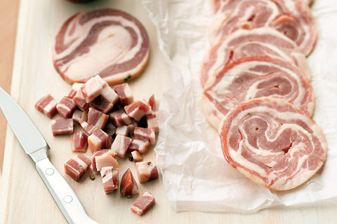 difference between guanciale and pancetta