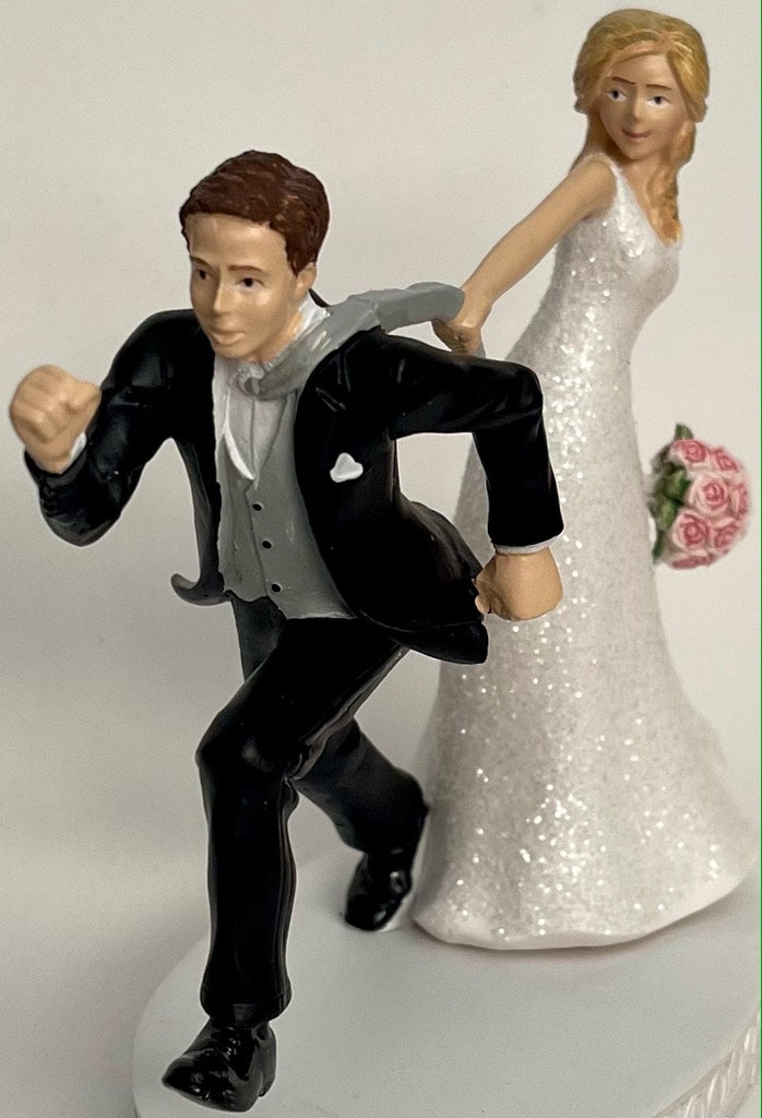 funny wedding cake toppers soccer