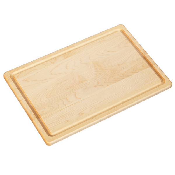 PADERNO Maple Butcher Block Cutting Board, Skid-Resistant, 16-in x 20-in