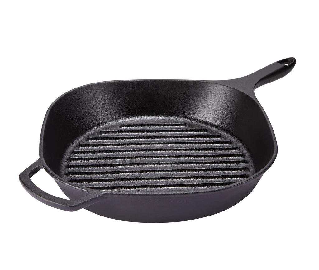 Bene Casa 15-inch reversable, fine-grain cast-iron griddle