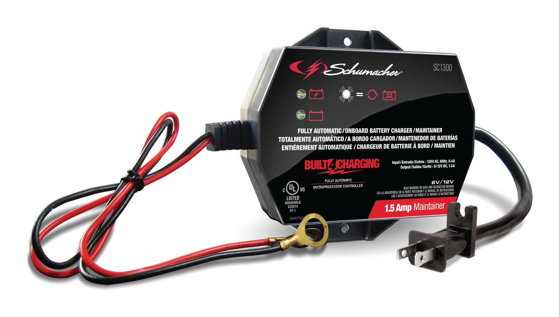 Schumacher  Onboard Battery Charger & Maintainer — Partsource
