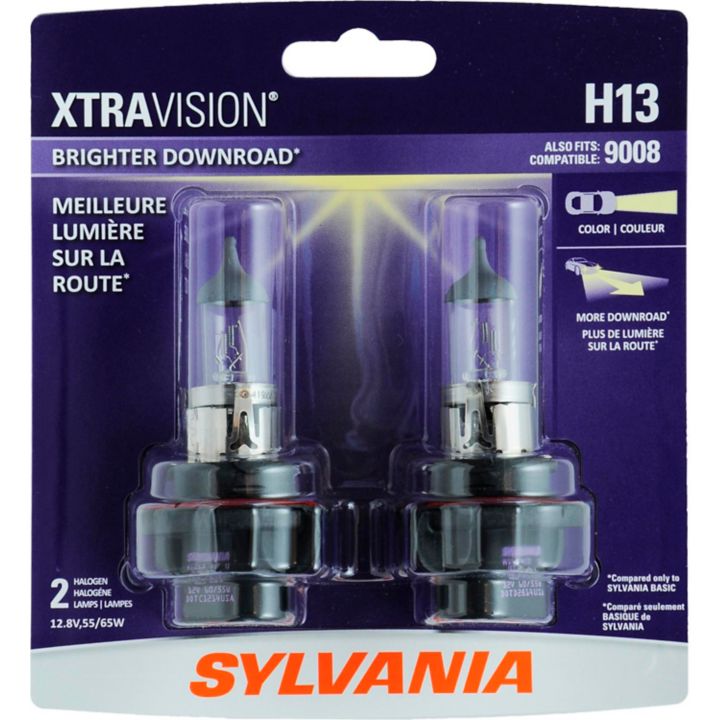 H13 Sylvania XtraVision® Headlight Bulbs, 2-pk — Partsource