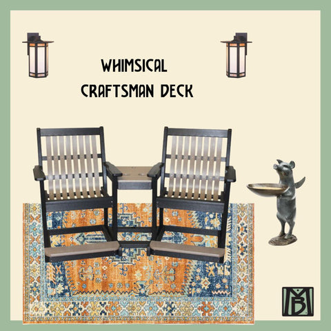 Whimsical Craftsman Deck
