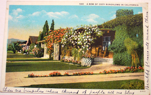 Bungalow Postcard