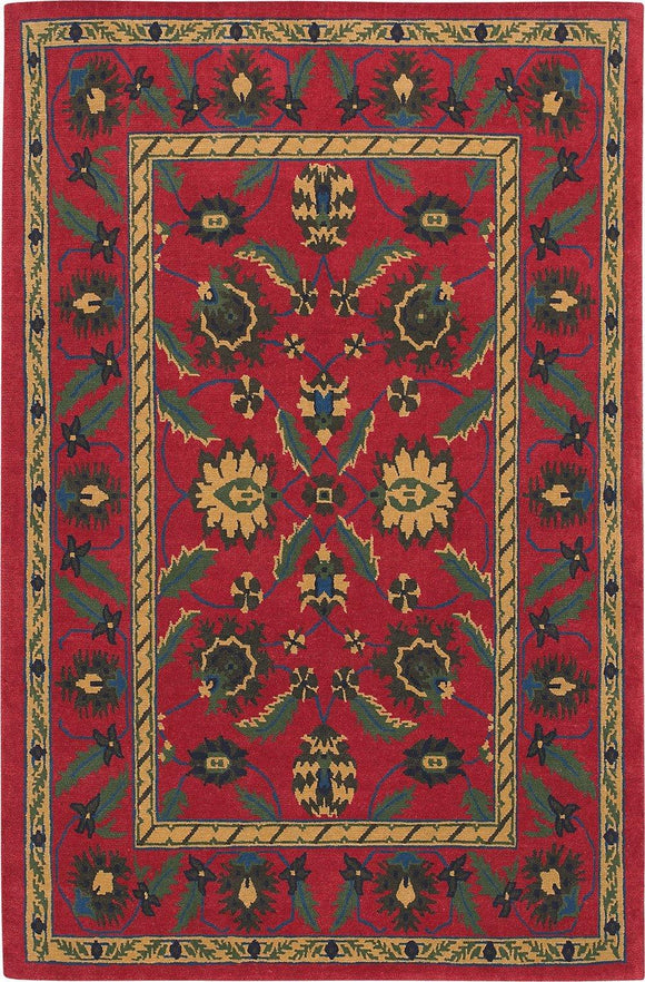 Sultanabad Garden Red Rug by Tiger Rug